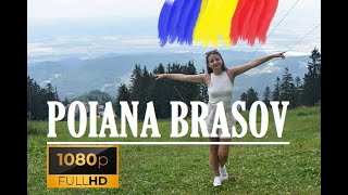 Poiana Brasov Sura Dacilor Teleferic urcarecoborare Masivul Postavarul 🇷🇴 Romania 245 [upl. by Ahseen]