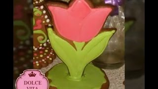 ПРЯНИК 3DТЮЛЬПАН  Gingerbread 3D tulip [upl. by Layol]