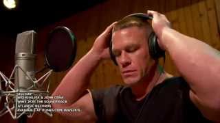 WWE 2K15 The Soundtrack Wiz Khalifa amp John Cena Studio Feature [upl. by Tterb917]