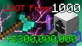 LOOT From 1000 T5 REVENANT HORRORS Hypixel Skyblock [upl. by Gavrah755]