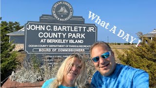 BERKELEY ISLAND PARK  Waterfront park  New Jersey [upl. by Calore158]