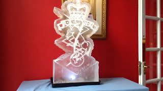 REME Vodka Luge from Passion for Ice [upl. by Erdnaet585]