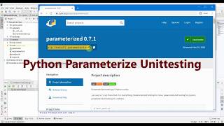 Python Unittesting Parameterized Testing With Parameterized lib [upl. by Ramsey854]