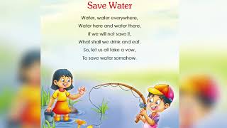 Save water  Water water everywhere song [upl. by Truscott493]