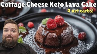 Incredible Keto Cottage Cheese Lava Cake Recipe Must Try Low Carb High Protein [upl. by Annoda]