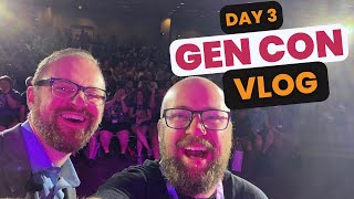 Gen Con 2024 Vlog  Day 3 [upl. by Aitnauq]