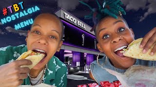 TACO BELL’S NEW NOSTALGIC MENU ITEMS  WE TRIED THEM ALL [upl. by Flanigan]