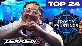 Frosty Faustings XVI 2024 TEKKEN 8 TOP 24 Devil Jin Leo Zafina Yoshimitsu Nina Offline Tourney [upl. by Einamrej518]