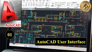 AutoCAD User Interface  Lecture 01 [upl. by Ardnoyek]