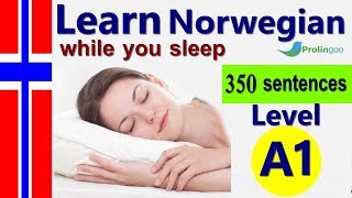 Learn Norwegian While You Sleep  Most Important Norwegian Phrases and Words [upl. by Peugia]