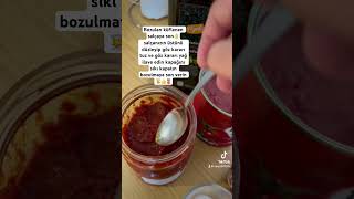 🥫 Salça küflenmesine bozulmasına son👩‍🍳👌 pancake foodcook cooking [upl. by Ku]