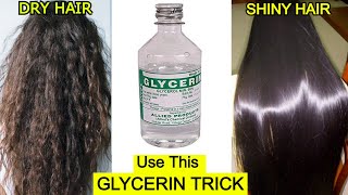 Use Glycerin This way To Turn Dry Frizzy Hair To Soft Smooth Shiny Hair Naturally  Priya Malik [upl. by Kendrah509]