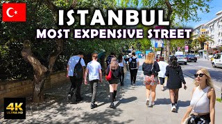 ▶1 Hour Walk in Bağdat Caddesi 🇹🇷 The Most Luxurious Street in Istanbul [upl. by Attegroeg157]