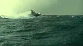 Tsunami recorded on camera in sea ships are flying [upl. by Herzig]