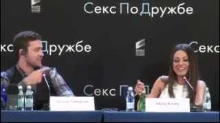 Mila Kunis speaking fluently Russian [upl. by Eledoya]