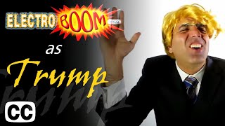 Electroboom as President Trump electroboom minoprod shorts [upl. by Terrilyn]