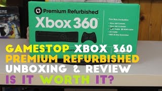 Is It Worth It  GameStop Xbox 360 E Refurbished Console  Unboxing and Review [upl. by Skell]