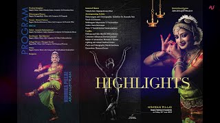 Nidhika Pillai Bharatanatyam Arangetram  Dance  Highlights  2023 [upl. by Cecilio232]