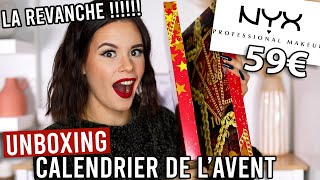 UNBOXING • Calendrier de lavent NYX 59€ valeur 160€  😱 [upl. by Elehcir]