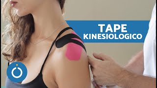 Tape kinesiologico per DOLORE ALLA SPALLA 🙎🏽‍♂️ Benda Neuromuscolare per la Spalla [upl. by Akemak]