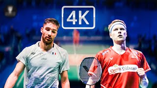 MT  Finals  Toma Junior Popov vs Anders Antonsen  France vs Denamrk  2024 EMWTC  Highlights [upl. by Roel]