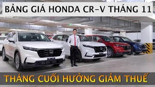 GIÁ LĂN BÁNH HONDA CRV THÁNG 112024  Giảm Đến 130 triệu  Bán Trả góp Xe CRV [upl. by Ayita]