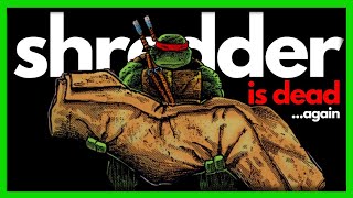 The Mirage Ninja Turtles Shredders Second Death Explained Mirage Comics Moments [upl. by Anitserp]