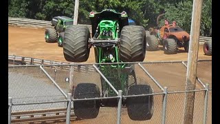 Hagerstown MD Monster Jam 2016  Sunday Wheelie [upl. by Hunter]