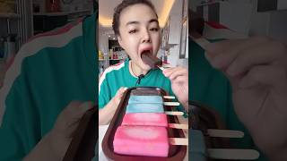 Ice Cream Asmr Sounds mukbang icecream food eating [upl. by Madonna]