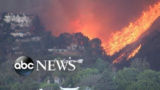 California declares state of emergency entire city of Malibu evacuated [upl. by Allez988]