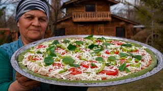 Green  Chicken Pizza A Tasty Twist on Tradition [upl. by Ardeahp]