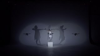 ELEVENPLAY x Rhizomatiks quotshadowquot 2015 drone with a spot light [upl. by Middlesworth]