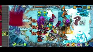 Hypothermic Hollows Day 20 Zomboss Battle PvZ 2 Reflourished [upl. by Jangro]