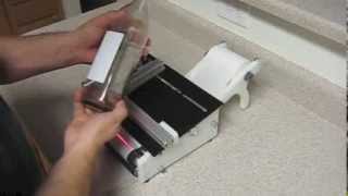 Zap Labeler  Square Bottle Label Applicator Machine  Container Types Demo 449 [upl. by Atekram]