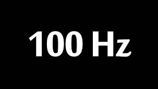 100 Hz Test Tone 10 Hours [upl. by Anya]