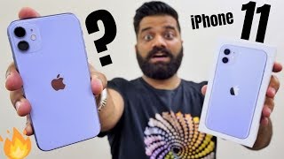 iPhone 11 Unboxing amp First Look  A Solid Champ🔥🔥🔥 [upl. by Aehsrop]