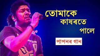 Tumake kakhorote pale  Papon song  Assamese song [upl. by Wolf]