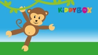 Auf der Mauer auf der Lauer  Kinderlieder KIDDYBOXTV [upl. by Oneill]