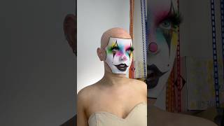 How to do a transition for a CRAZY NEON CLOWN MAKEUP LOOK [upl. by Arihas]