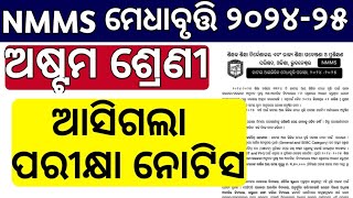 nmms exam 2024  8th class nmms exam 2024  nmms exam date 2024  class 8 nmms exam 2024 odisha [upl. by Leimaj558]