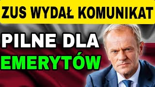 PILNE DLA EMERYTÓW 14 emerytura 2024  Nowa Tabela Netto ZUS ujawnia oficjalne wyliczenia [upl. by Eduj513]