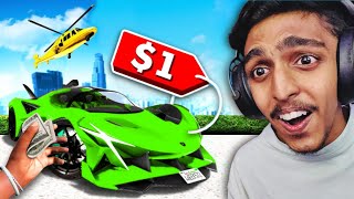 GTA 5  But EVERYTHING Costs 1 😍  MALAYALAM [upl. by Rudelson]