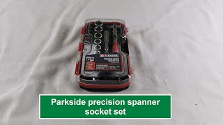 Parkside precision spanner socket set [upl. by Nester]