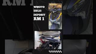 Wmoto Es125 Ready Stock darmamotor wmoto es125 scooter fyp [upl. by Yeblehs]