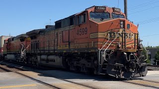 NS 266 passes McCord Park at MP 10 with classic H2 duo [upl. by Corinna]