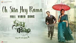 Oh Sita Hey Rama Video Song  Sita Ramam Telugu  Dulquer  Vishal  Hanu Raghavapudi [upl. by Milah]