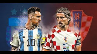 Argentina vs Croacia  El pase a la final [upl. by Aihseyk653]