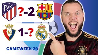 Laliga Gameweek 29 Predictions amp Betting Tips  Atletico Madrid vs Barcelona [upl. by Maynord]