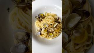 SPAGHETTI ALLE VONGOLE 🇮🇹 pasta spaghetti italianfood receta [upl. by Gavrilla]