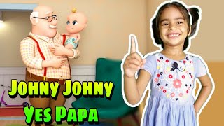 Johnny Johnny Yes Papa Eating Sugar No Papa  Johny Johny Yes Papa  Popular English Rhyme [upl. by Parent670]